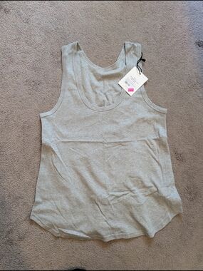NWT Legoe Heritage Reversible Basic Tank In Grey Size Medium